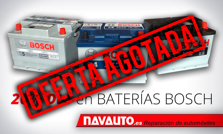 20% DESCUENTO BATERIAS BOSCH